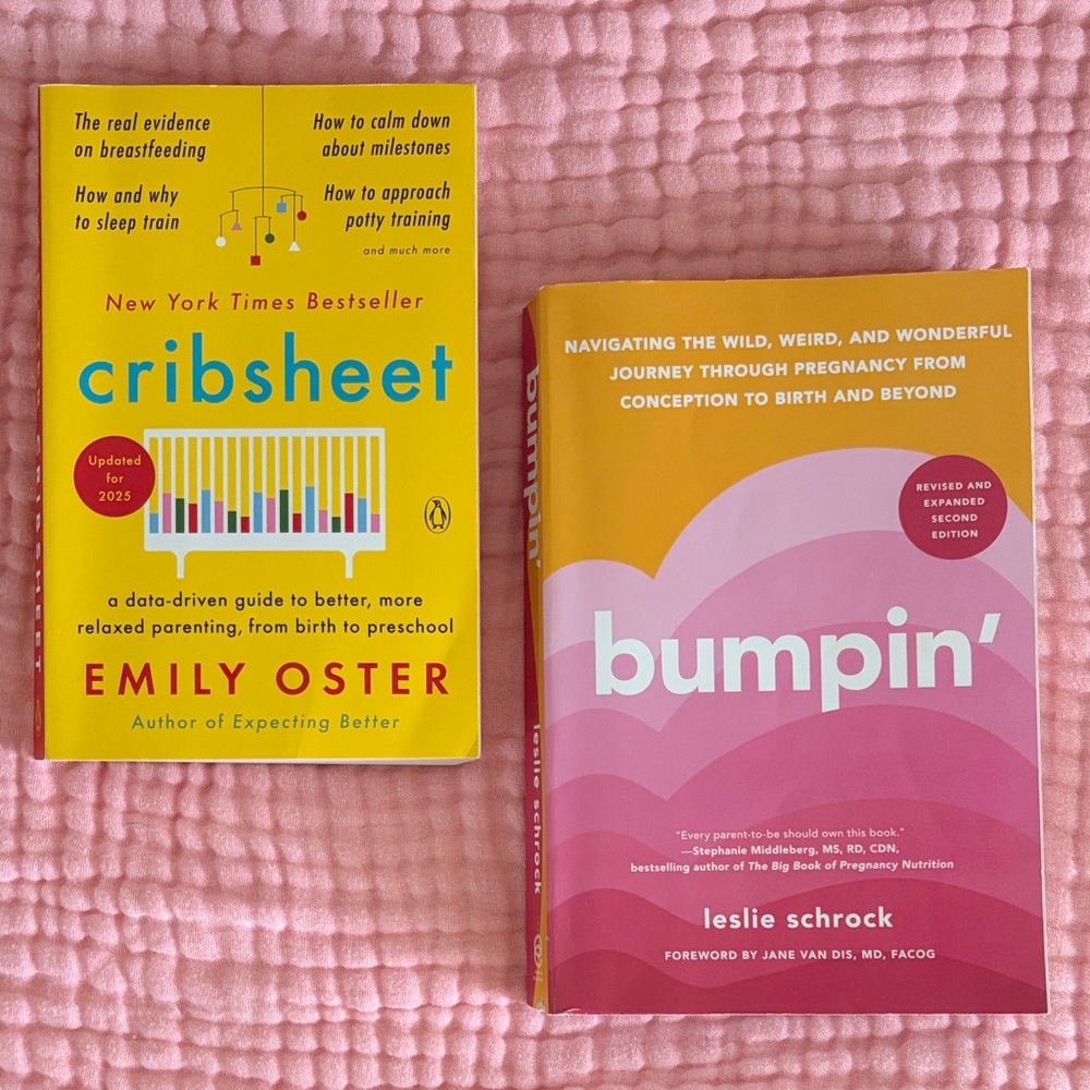 pregnancy / baby book bundle